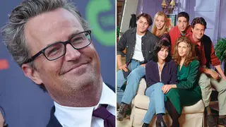 Matthew Perry was 'happy and chipper'