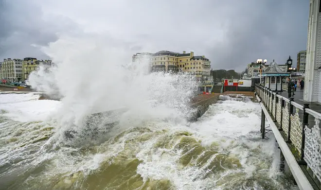 It comes just weeks after Britain was battered by Storm Babet