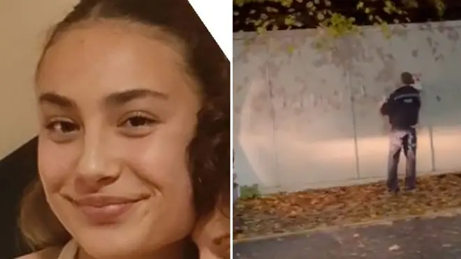 Posters of the missing have been torn down by police