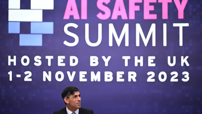 Rishi Sunak at the AI Safety Summit