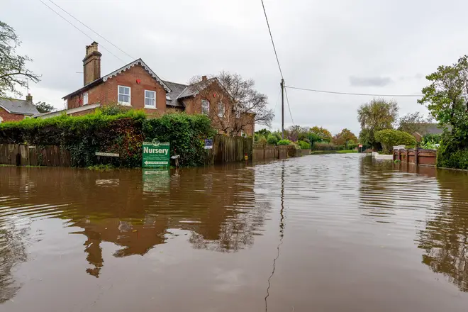 A major incident was declared in Hampshire.