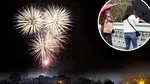 The wet and windy conditions have meant many firework displays are being cancelled across the country.