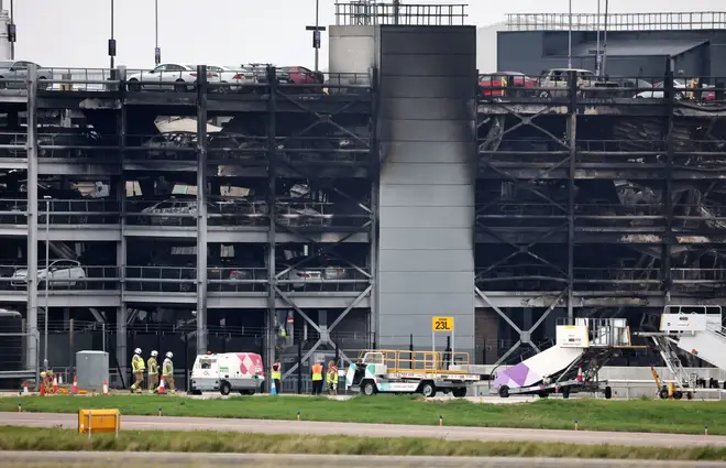 Luton Airport car park