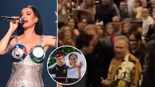 Meghan and Harry attended a Katy Perry concert in Vegas