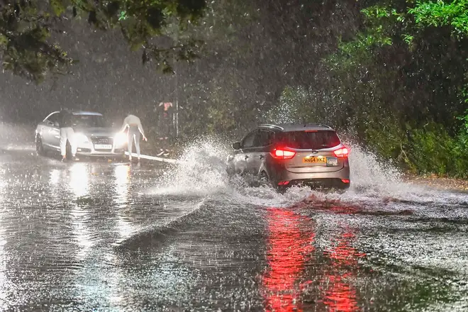 Torrential rain could hit Remembrance day.