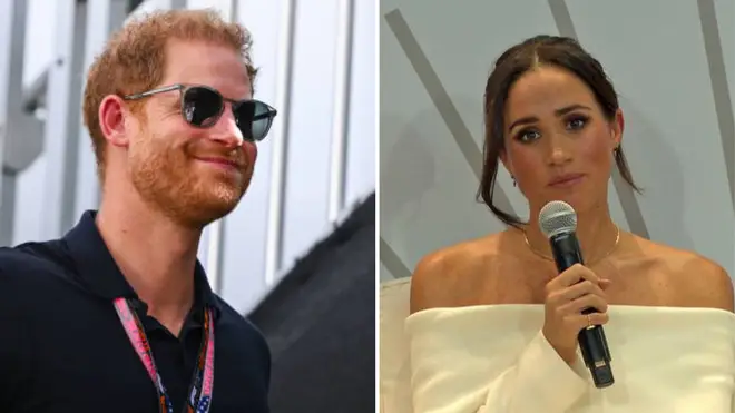 Prince Harry and Meghan Markle flew in a private jet