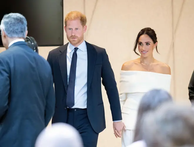 A spokesperson for the Sussexes have denied claims they snubbed an invite from the King.