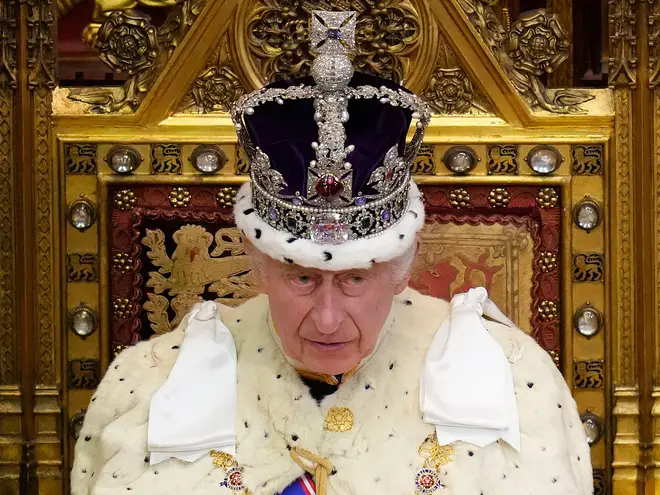 King Charles' in his first King's Speech as Monarch