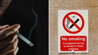 King Charles confirmed the plans to ban smoking for the next generation.