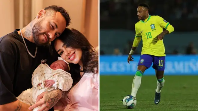 Neymar and his girlfriend were targeted