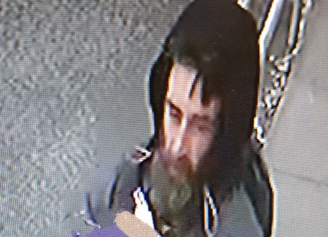 Police issued CCTV of a man they want to trace