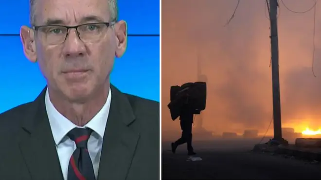 Mark Regev said that Israel is not seeking to displace Palestinians permanently from Gaza