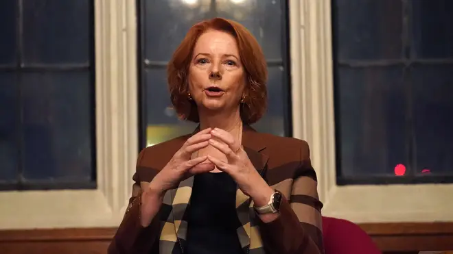 Julia Gillard gives Lord Speaker’s Lecture