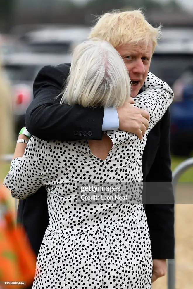 Boris Johnson and Nadine Dorries