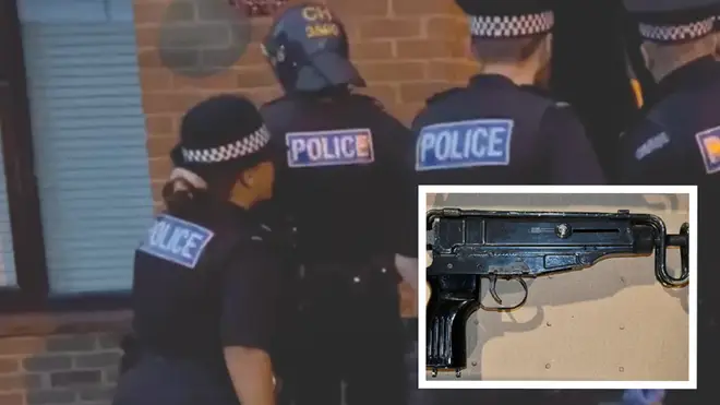 Sixteen people were arrested during the series of dawn raids on Merseyside