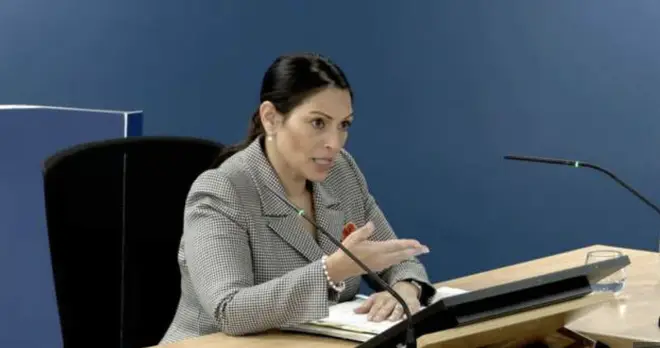 Former Home Secretary Priti Patel