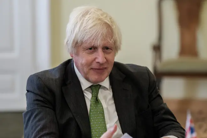 Former Prime Minister Boris Johnson