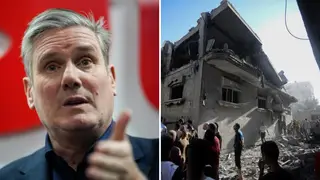 Keir Starmer reiterated calls for a humanitarian pause in Gaza