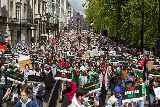 It comes as a pro-Palestine march is set to go ahead on remembrance weekend.