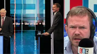 James O'Brien had lots to say about Boris Johnson and Jeremy Hunt