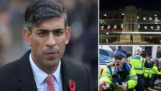 Rishi Sunak calls for unity on Armistice Day Palestine march, as police fear 'serious disorder' amid counter-protests