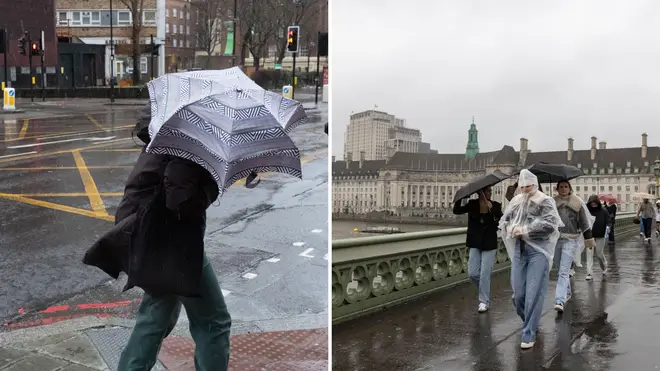 Storm Debi could bring strong winds to the UK on Monday.