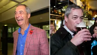 Nigel Farage has not stuck to his pledge to stop drinking for I'm A Celebrity