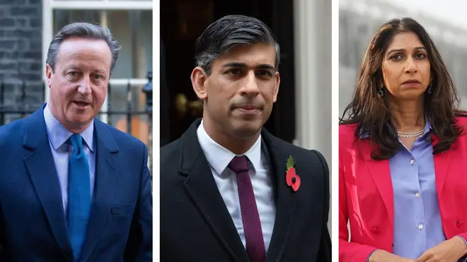 David Cameron has been brought back into the fold and Suella Braverman sacked as Home Secretary by Rishi Sunak