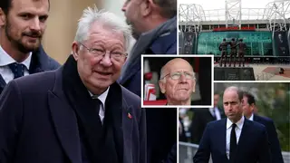 Football legends and royalty joined Prince William to pay tribute to Bobby Charlton