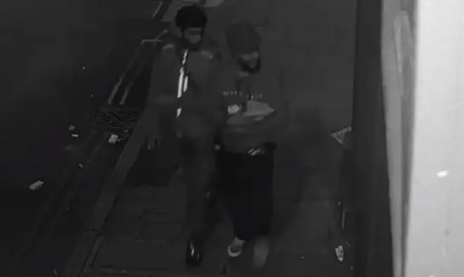 The armed robbery suspects