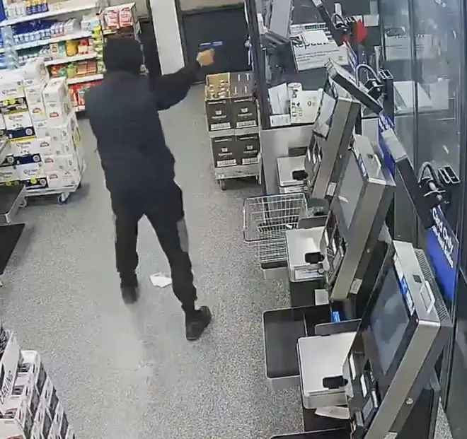 The armed robber