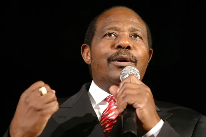Paul Rusesabagina was detained by the Rwandan government