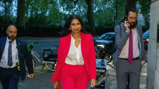 Downing Street said the PM believes in 'actions not words' in response to the letter from Suella Braverman