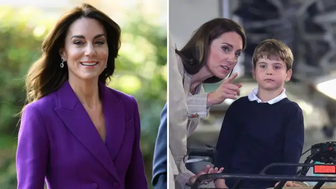 Kate Middleton has said Prince Louis helped her with her early years initiative