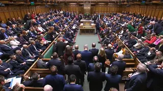 MPs voted on a ceasefire amendment