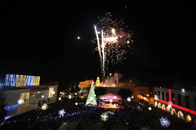 Christmas in Bethlehem is usually filled with tourists