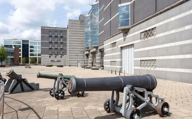 The Royal Armouries say the cannon was stolen from a remote location