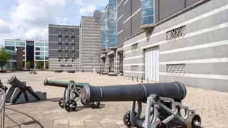 The Royal Armouries say the cannon was stolen from a remote location