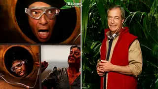 Nigel Farage has encountered some snakes on I'm A Celebrity