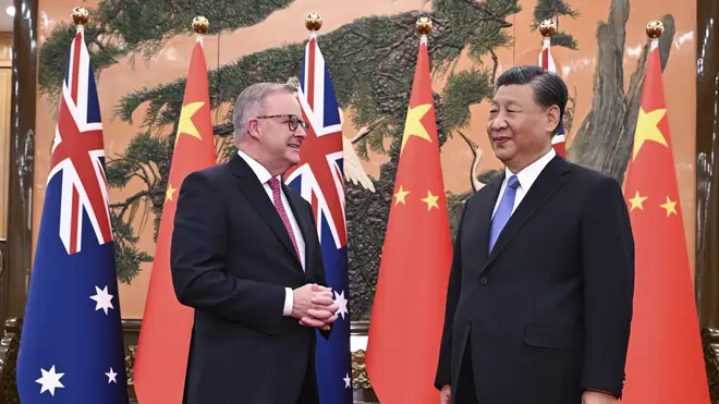 Australian and Chinese leaders