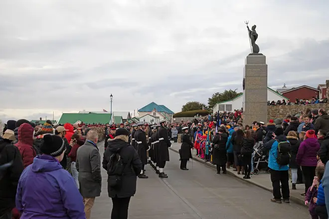 Liberation Day in Port Stanley