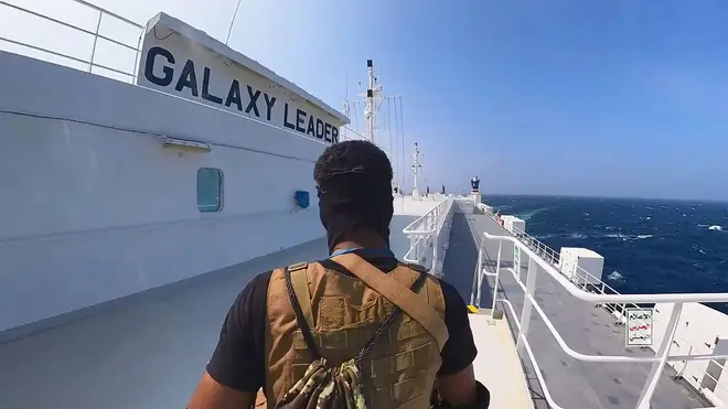 No Israelis were aboard the Bahamas-flagged Galaxy Leader,