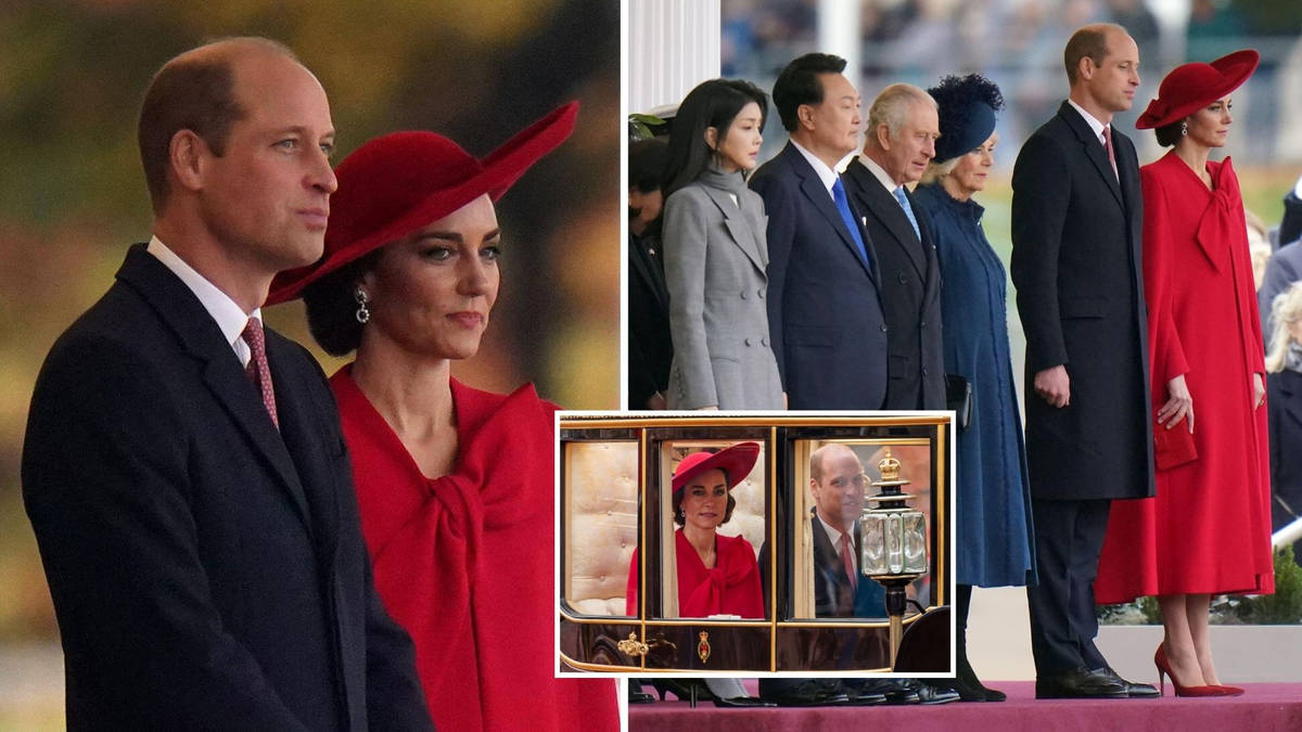 Kate and William play key role in South Korean state visit at ...