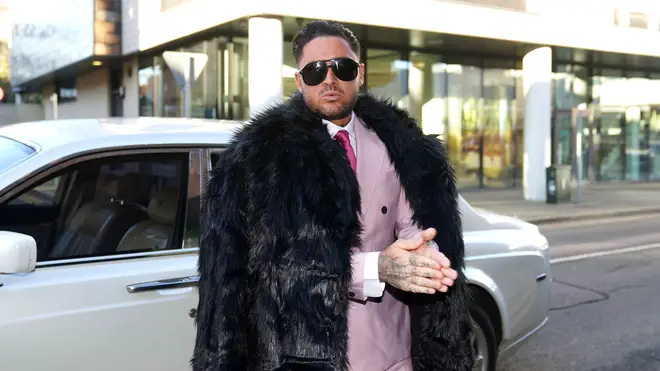 Stephen Bear arrives at Chelmsford Crown Court, Essex, where he was charged with voyeurism and two counts of disclosing private sexual photographs or films, December 6, 2022