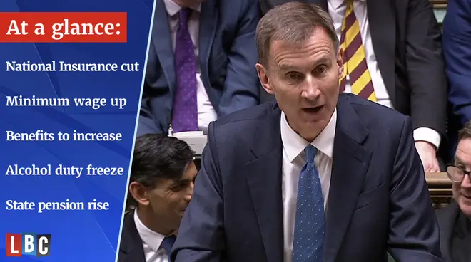 Jeremy Hunt announced major tax cuts today
