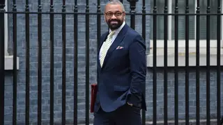 James Cleverly has denied making the comment