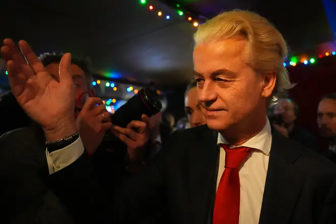 Geert Wilders is the leader of the Party for Freedom (PVV)