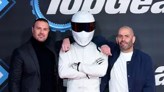 Paddy McGuinness (left) hosted Top Gear with Chris Harris (right) and Freddie Flintoff for the last seven series of the show