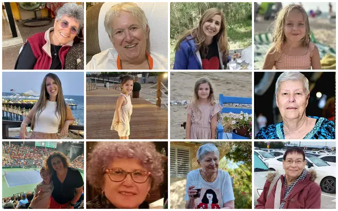 The 13 Israelis who have been freed