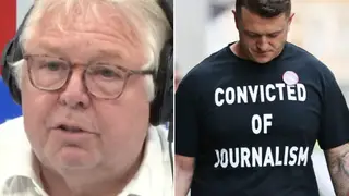 Nick Ferrari told a Tommy Robinson supporter you can't pick and choose which laws to obey